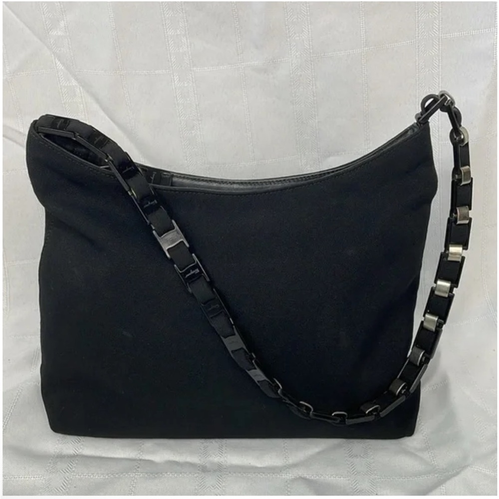 Salvatore Ferragamo Vara Gancini  Chain Link Shoulder Bag